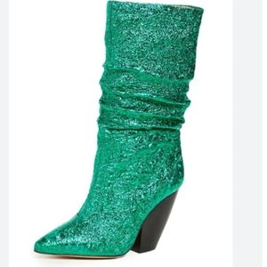 IRO Elektric Boots in Green